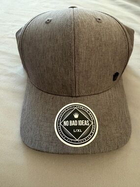 Gray Men's Baseball Cap - New with tags- L/XL stretch fit